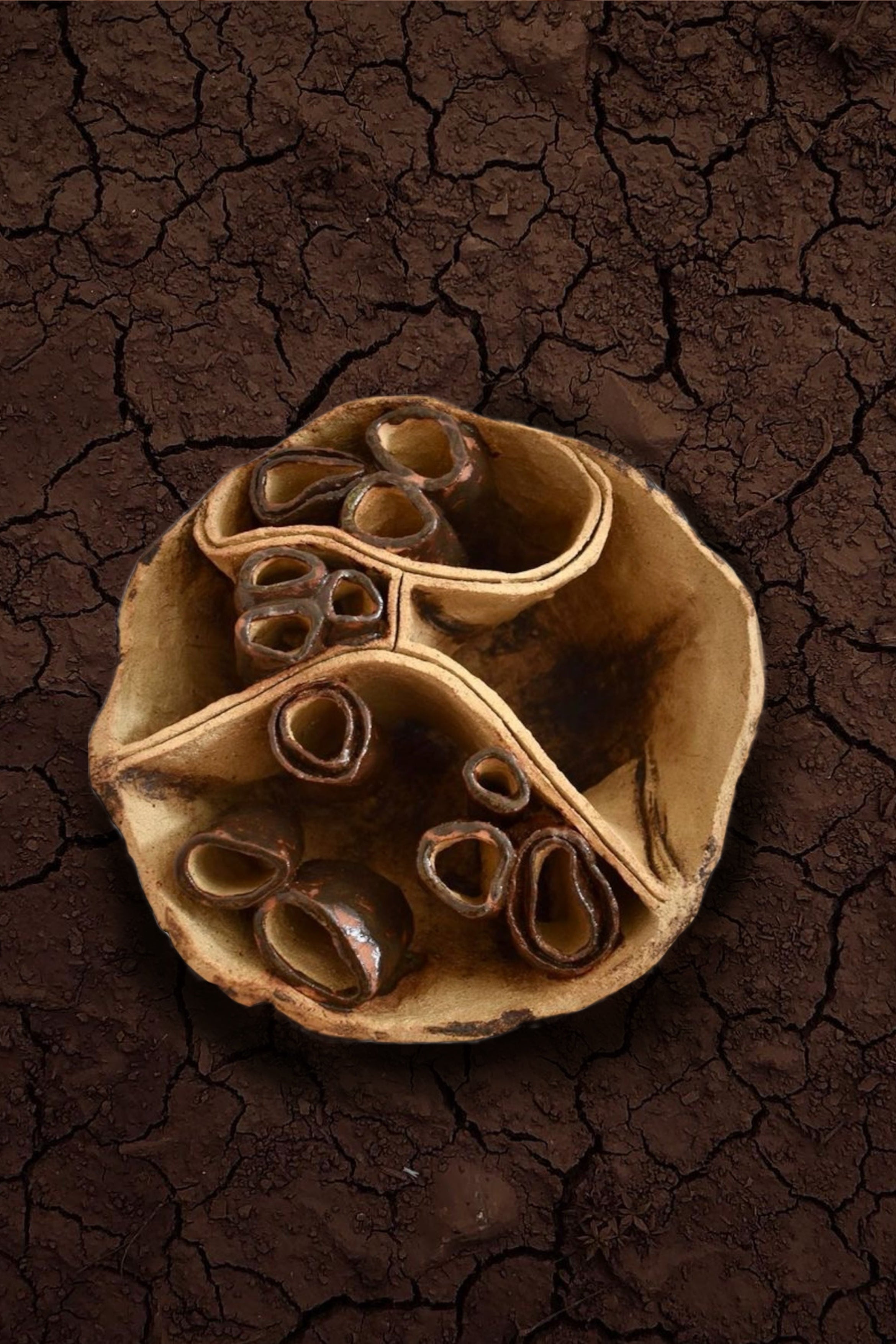 Nelumbo nucifera II – escultura original en Canarias – María Betancor