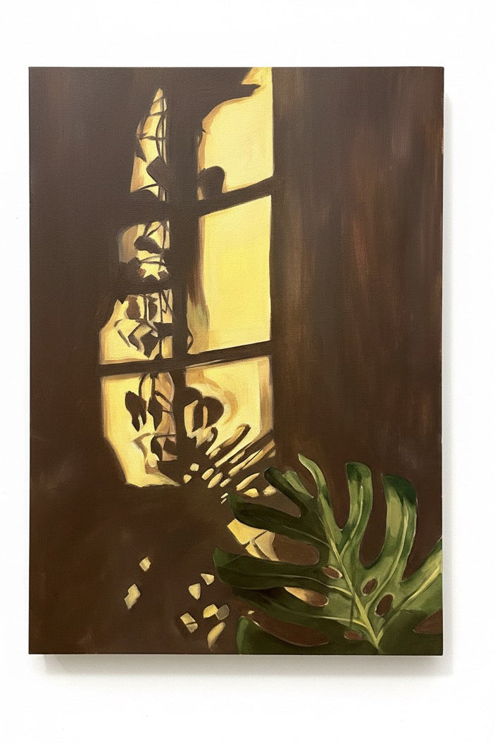 Sombras – cuadro al óleo original en Canarias – María Betancor