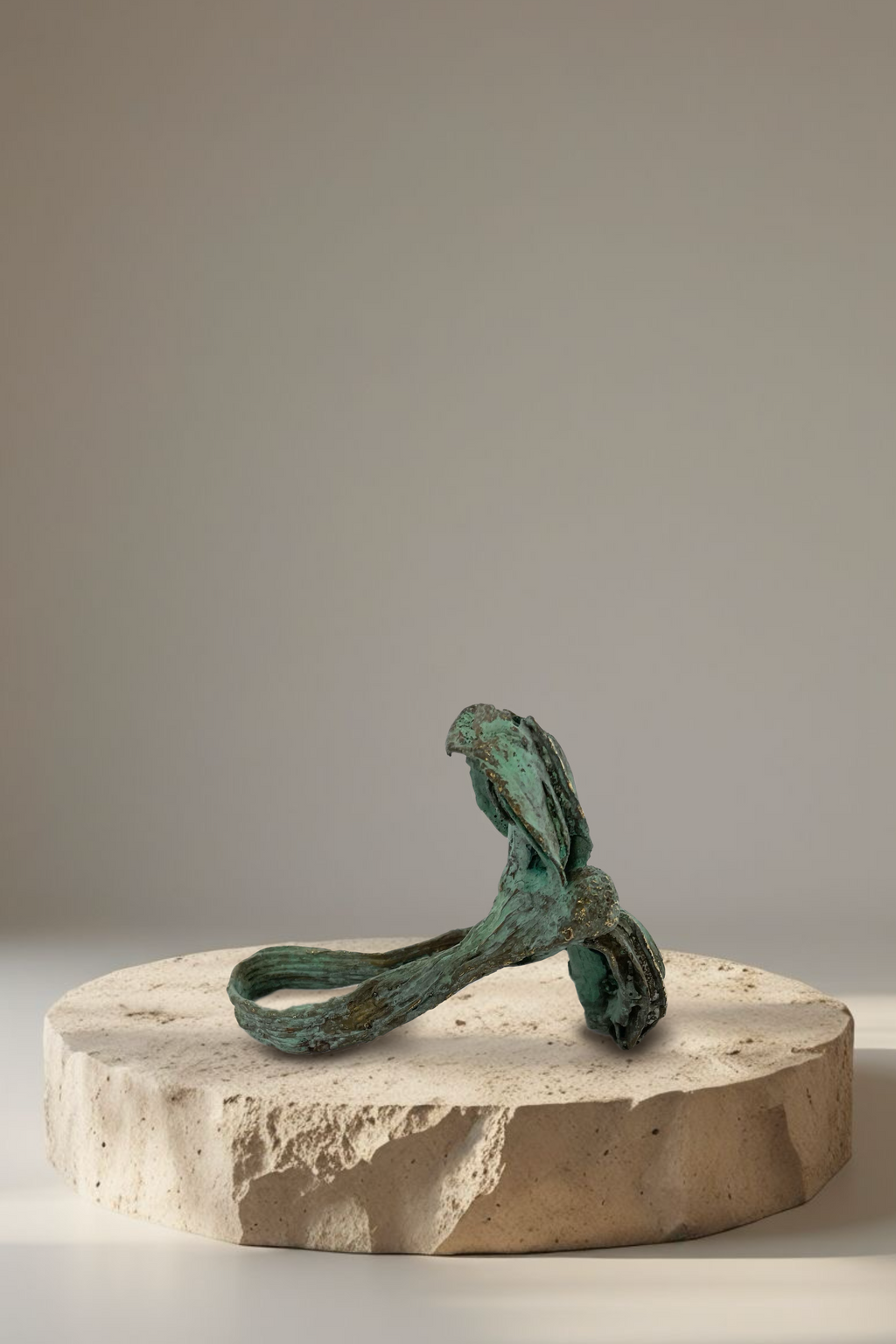 Flor Fasciada – escultura original en Canarias – María Betancor (detalle)