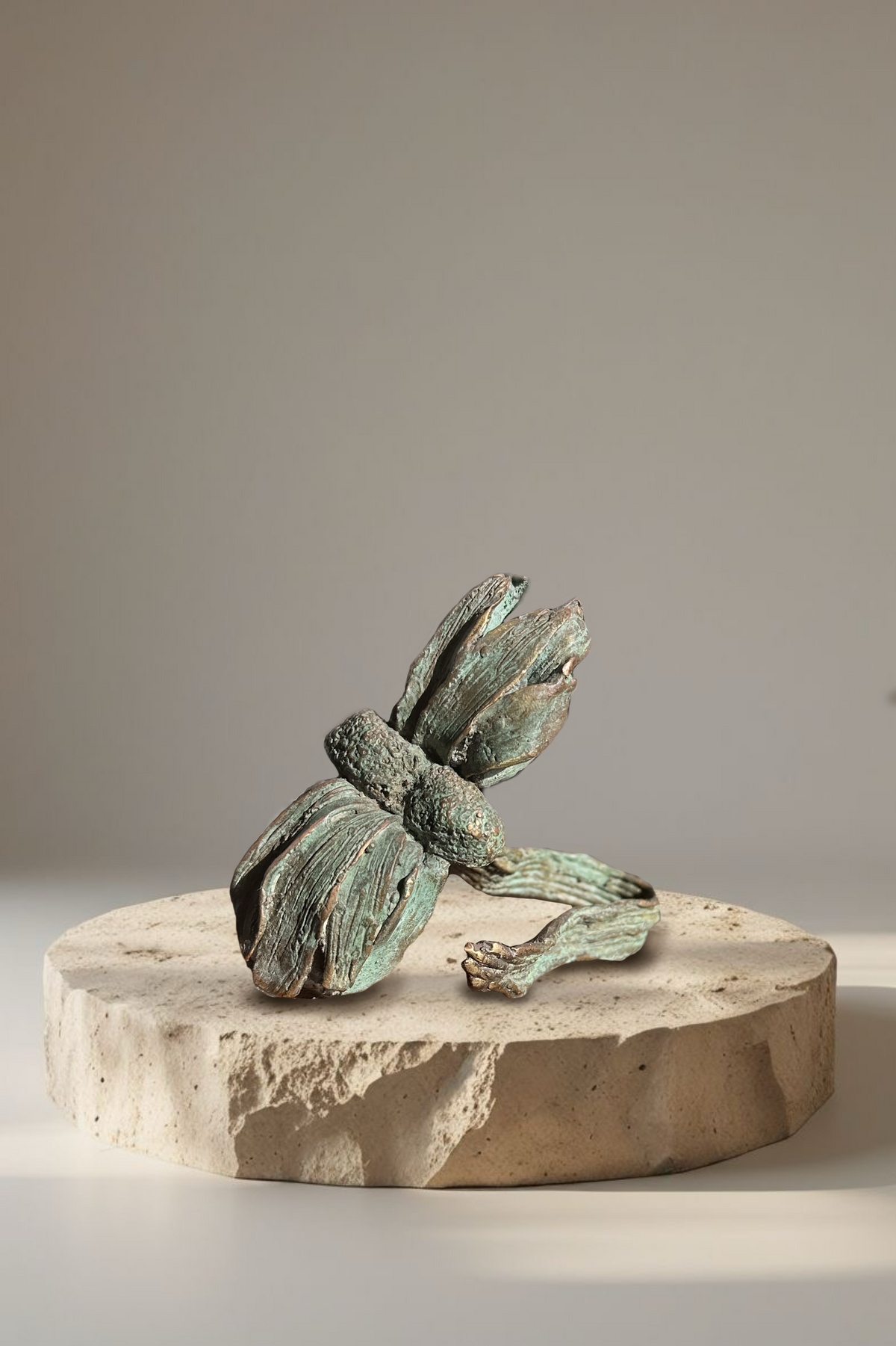 Flor Fasciada – escultura original en Canarias – María Betancor