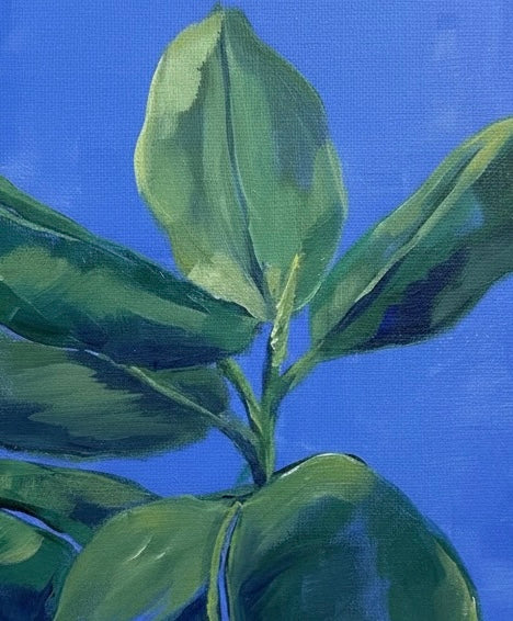 Ficus – cuadro original en Canarias – María Betancor (detalle)